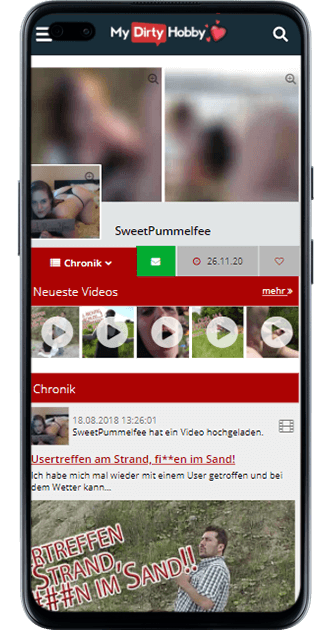 SweetPummelfee bei MyDirtyHobby