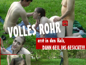 SweetPummelfee Porno Video: VOLLES ROHR erst tief in den Hals